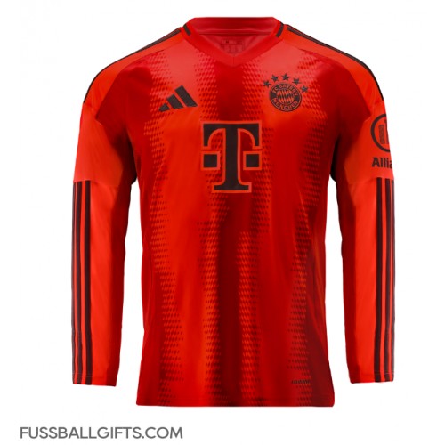 Bayern Munich Fußballbekleidung Heimtrikot 2024-25 Langarm